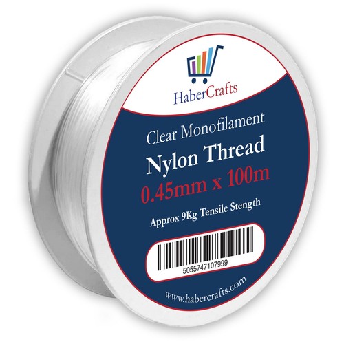 45mm clear fishing wire - 0.45mm,