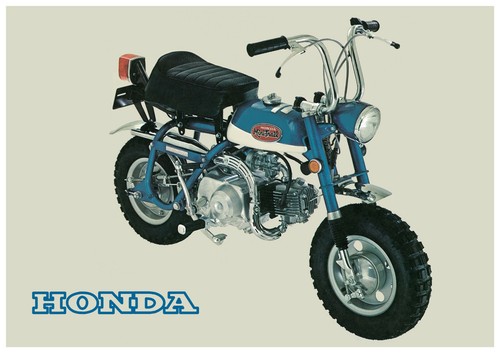 Honda poster classic - honda, z50