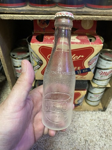 Pepsi cola bottle - pepsi, 1963
