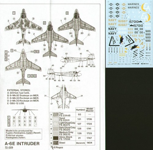 Decal hd72029 72 grumman - hi,