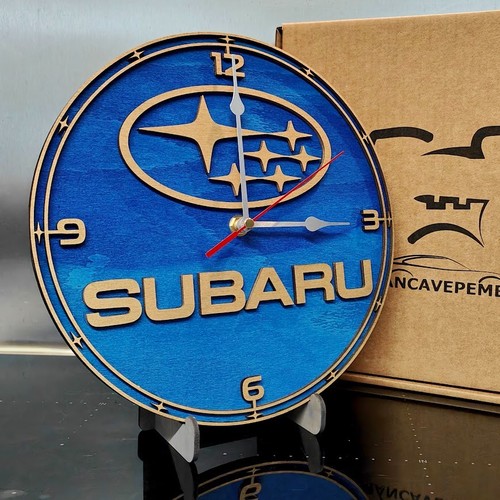 Subaru inspired wall clock - inspired, –