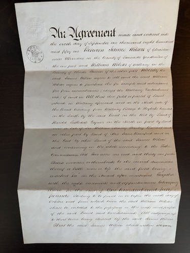 1851 wallasey cheshire land - wallasey,