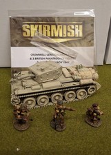 Corgi 1/50 scale WWII Cromwell Centaur MkIV with 3 Painted British Paras. No Box