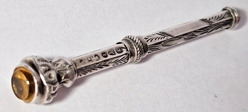 Victorian silver propelling - silver,