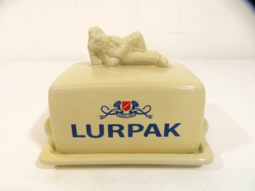Lurpak porcelain butter dish - lurpak,