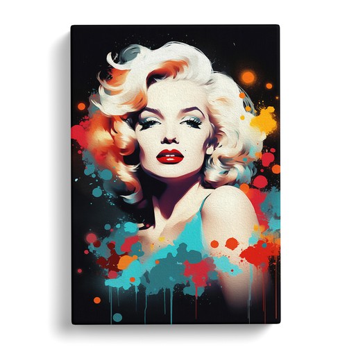 Marilyn monroe modern canvas - modern,
