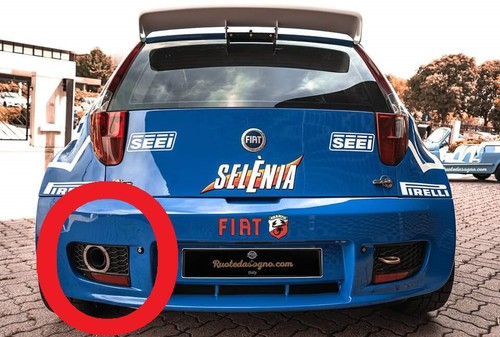 Fiat punto s1600 rear left - fiat,