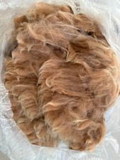 Raw Fawn Alpaca Fleece Blanket