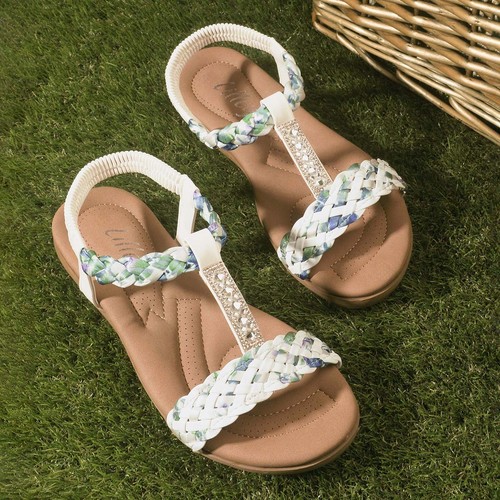 Lilley womens sandals white - womens,