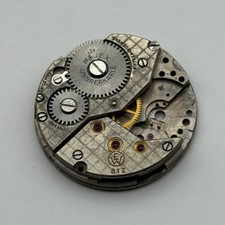 Majex EW 812 Watch Movement Manual Wind Vintage Incomplete Parts Repair 23.6mm