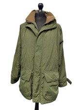 Men's SCHOFFEL Green Gore - Tex Hooded Mid Length Casual Jacket 54" Chest BE2 