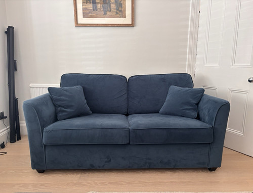 Sofa workshop blue - velvet,