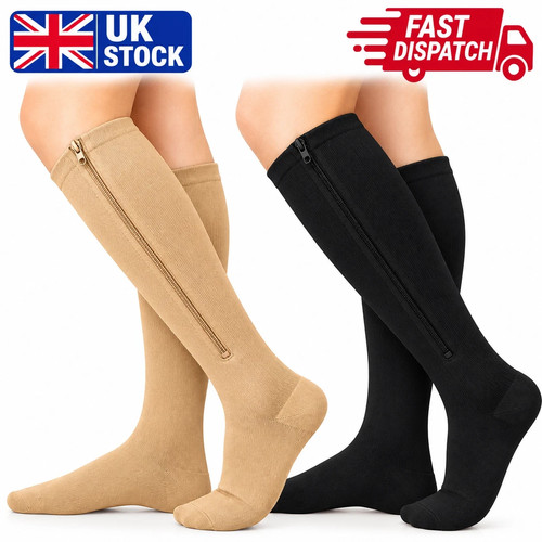 Zip compression socks - socks, closed