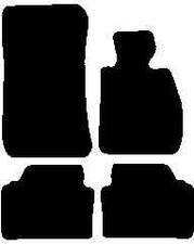 For BMW 3 Series E90 E91 2005-2012 Tailored Car Floor Mat Black Carpet