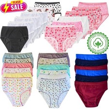 12 Kids Underpants Briefs Boys