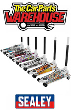 Sealey 2000CW 2 Tonne Low Entry Trolley Jack Rocket Lift - 6 Designs included