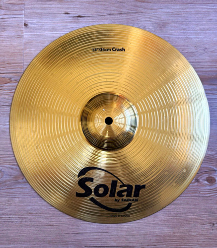 Sabian solar 14in crash - crash, cymbal