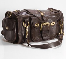 Genuine Mulberry Emmy Handbag, Brown Darwin Leather