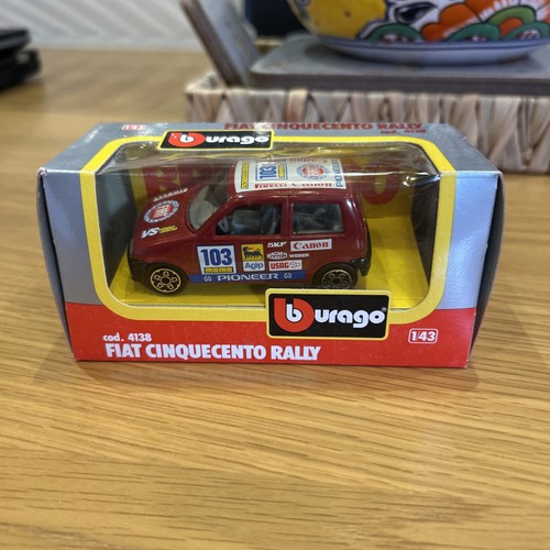 Burago fiat cinquecento - 1/43,