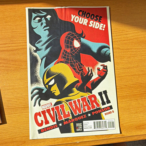Marvel comics civil - war, #5