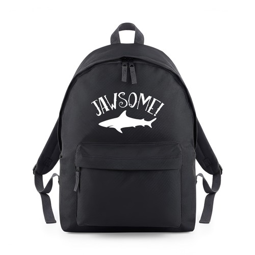 Jawsome shark awesome backpack - awesome,