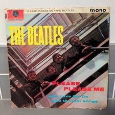 THE BEATLES - PLEASE PLEASE ME 1963 UK VINYL DAY PMC1202 -1N/-1N EJ DAY COVER