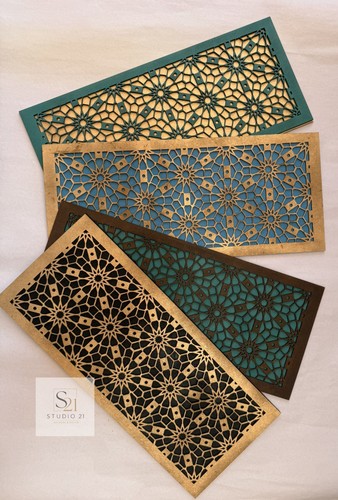 Moroccan layers wall art - 2x,