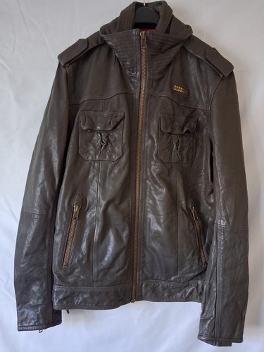 Superdry ryan leather - leather, biker