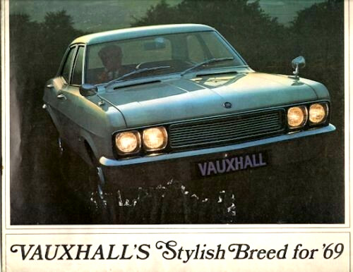 Vauxhall range 1968 1969 - vauxhall, uk