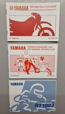 GOOD USED CONDITION GENUINE YAMAHA RT100 J OWNERS MANUAL 1997 3UL-28199-17
