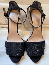 Zara High Heels Sparkly Sandals Size 4 EU37