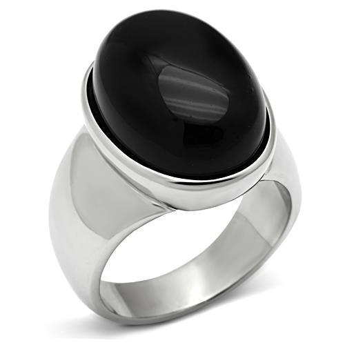 Mens onyx ring semi - , precious