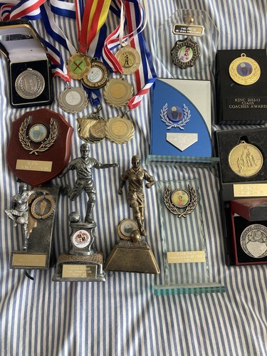 Old trophy and medals - old,