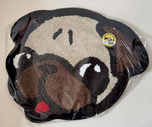 Door caret pug dog cute - -,