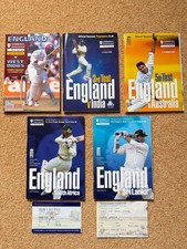 England ȚEST CRICKET SOUVENIR