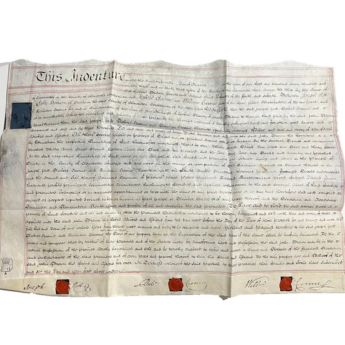 Antique 1793 georgian vellum - antique,