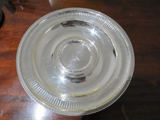 Large Victorian Sterling Silver TRAY PLATTER 1879 London C F Hancock  1007g