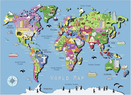 1000 500 300 120 pieces - 1000/500/300/120, world