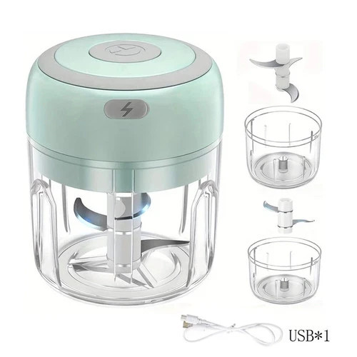 Mini food chopper electric - food,