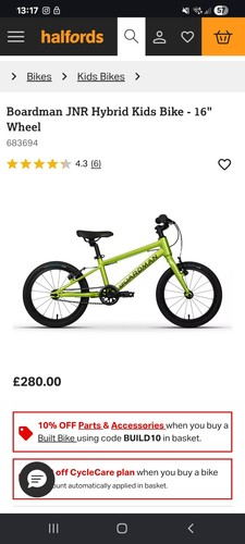 Junior brodman bike kids - "junior,