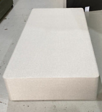 HYPNOS Single Divan Platform Top No Drawers 90x190cm 3FT in Tweed Stone RRP £625