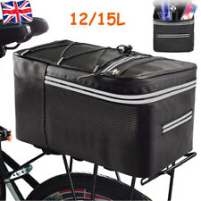 Bicycle Rear Seat Bag Bike Bike Cycling Pannier Rack Pack Waterproof Reflective