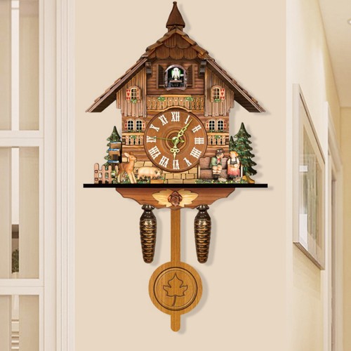 Cuckoo singing wall - singing, clock