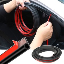 2m Rubber Car Door P Type Seal Strip Soundproof Sealing Strip Weatherstrip Tool