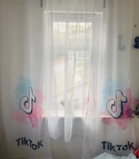 Voile Curtain 440 cm Wide x