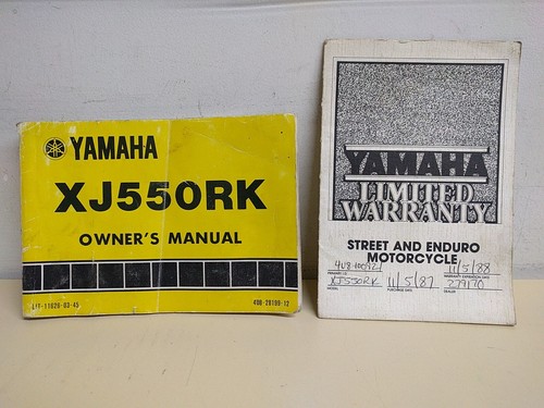 1980 yamaha xj550rk owners - yamaha,