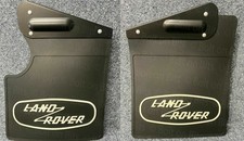 pair of GENUINE HERITAGE DEFENDER 90 REAR LEFT & RIGHT HAND L/H R/H MUDFLAPS