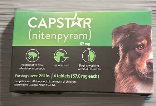 Capstar dog flea treatment - capstar,