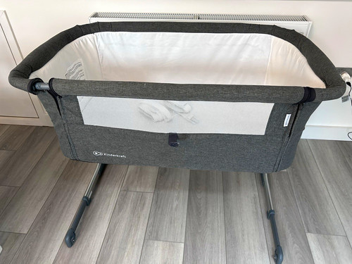 Kinderkraft uno grey bedside - uno,