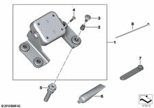 BMW Motorrad Genuine GPS Clip